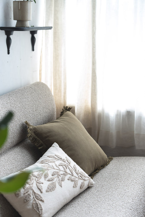 フリンジクッションカバー