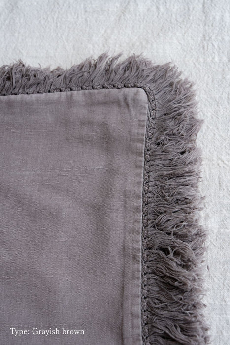 フリンジクッションカバー