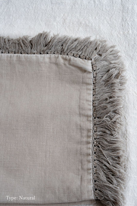 フリンジクッションカバー