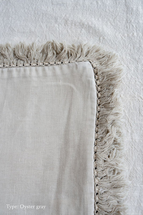 フリンジクッションカバー