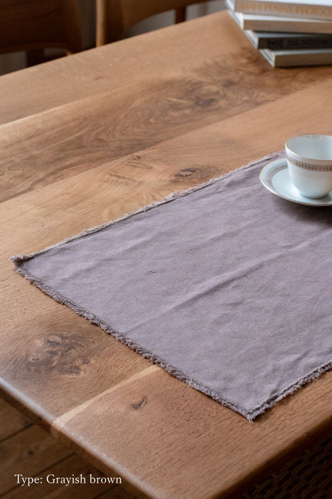 フリンジプレイスマット