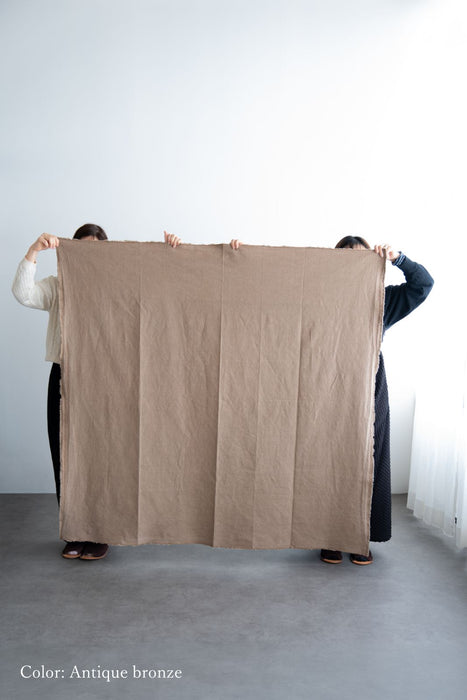 フリンジマルチクロス 140×150 アンティークブロンズ