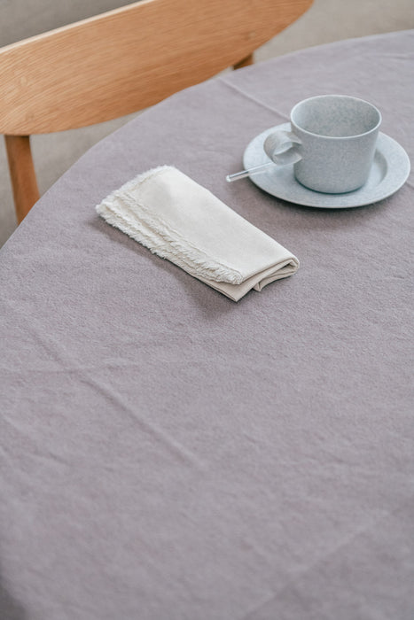 フリンジマルチクロス 140×150 グレイッシュブラウン