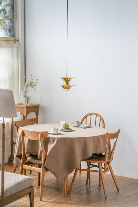 フリンジマルチクロス 140×150 アンティークブロンズ