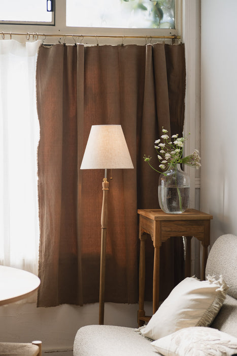 フリンジマルチクロス 140×150 アンティークブロンズ