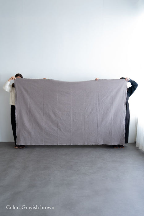 フリンジマルチクロス 140×240 アンティークブロンズ