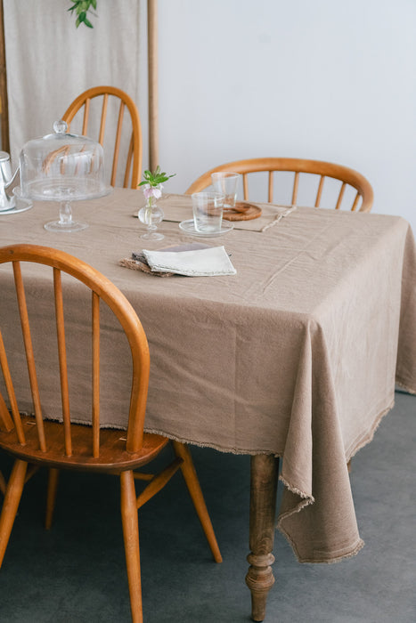 フリンジマルチクロス 140×240 アンティークブロンズ