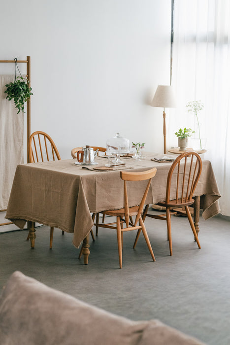 フリンジマルチクロス 140×240 アンティークブロンズ