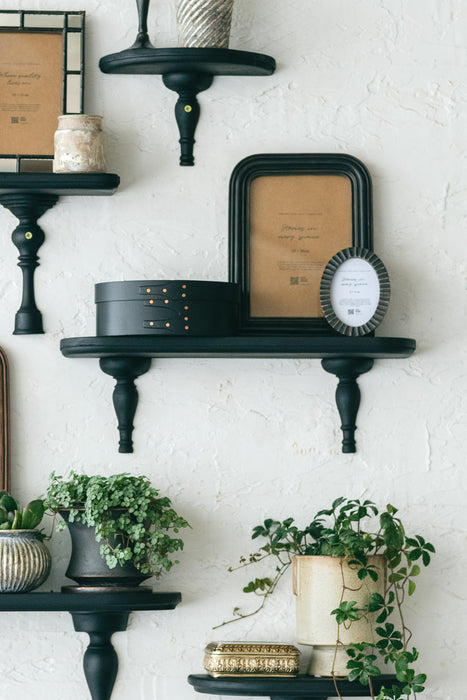 Mur Console Mini Black Wide 400 | Half Wide