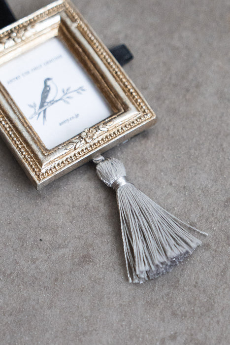 Resin hanging mini frame Square Silver | ミニフレーム 3個セット