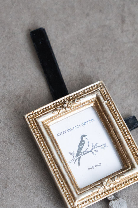 Resin hanging mini frame Square Silver | ミニフレーム 3個セット