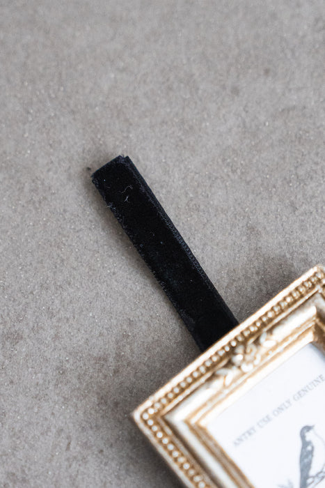Resin hanging mini frame Square Silver | ミニフレーム 3個セット