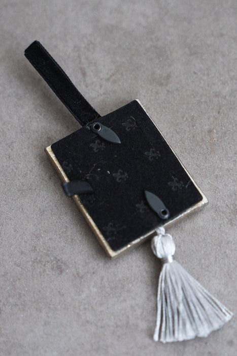 Resin hanging mini frame Square Silver | ミニフレーム 3個セット
