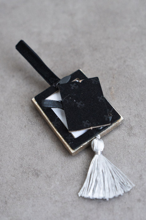 Resin hanging mini frame Square Silver | ミニフレーム 3個セット