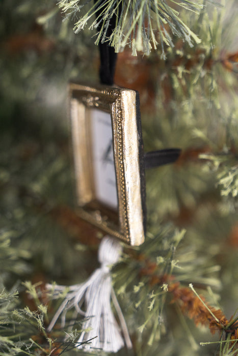Resin hanging mini frame Square Silver | ミニフレーム 3個セット