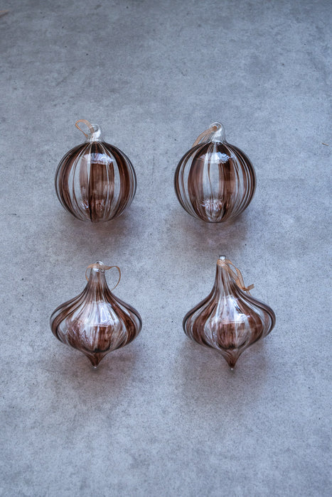 No.86 Brown Candy 8cm | ガラスオーナメント
