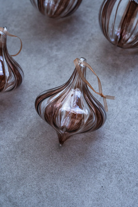 No.86 Brown Candy 8cm | ガラスオーナメント