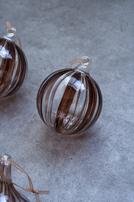 No.86 Brown Candy 8cm | ガラスオーナメント