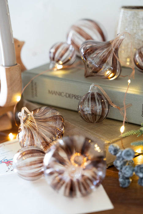 No.87 Brown Candy 5cm | ガラスオーナメント