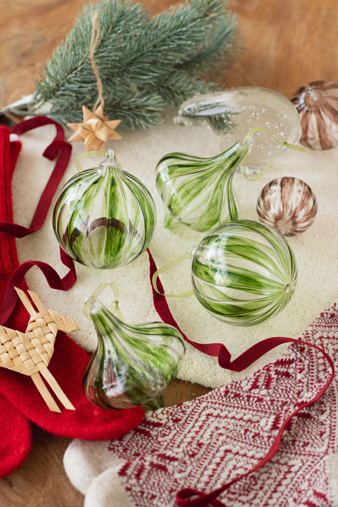 Green Candy ガラスオーナメント｜グリーンのクリスマスオーナメント 4
