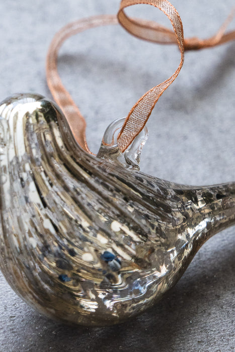 No.92 Silver Bird | ガラスオーナメント