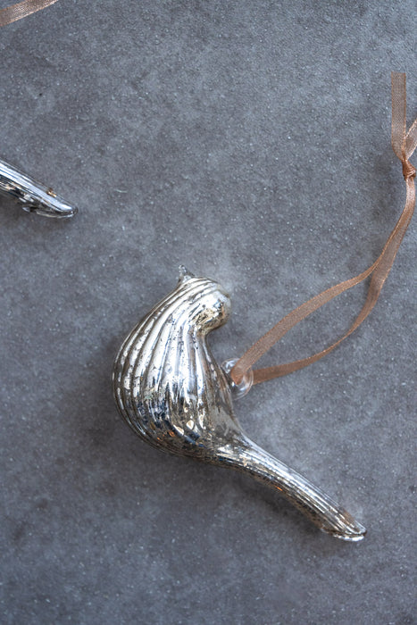 No.92 Silver Bird | ガラスオーナメント