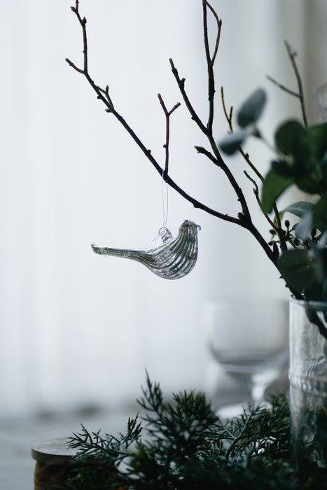 No.92 Silver Bird | ガラスオーナメント