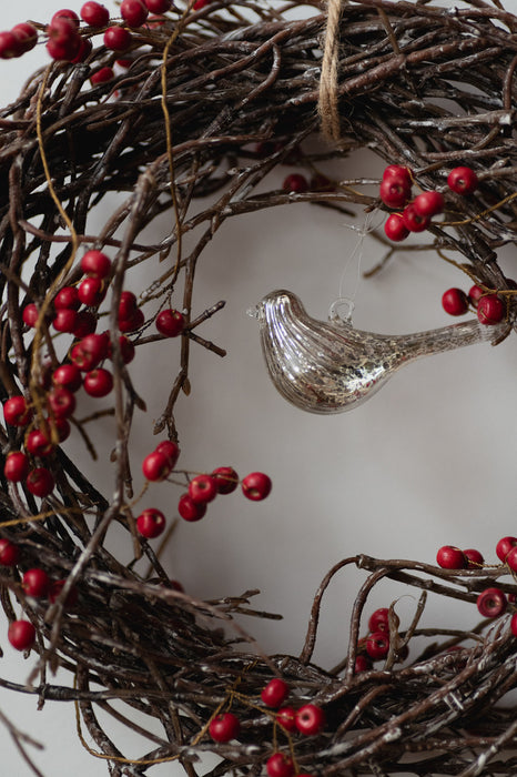No.92 Silver Bird | ガラスオーナメント