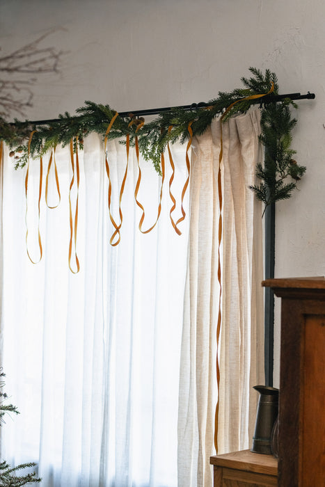 Velvet narrow ribbon