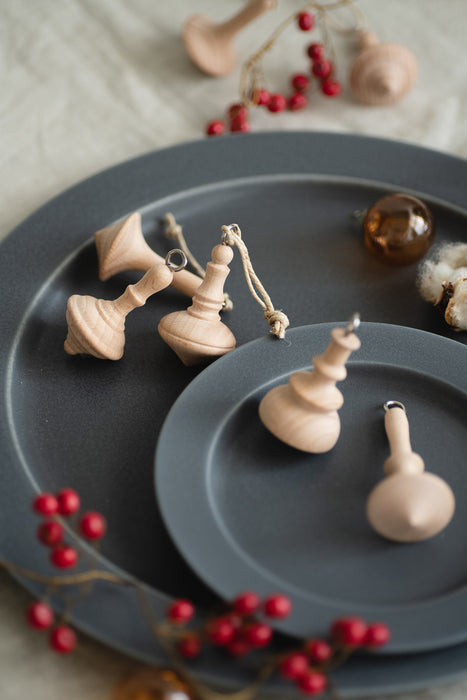 LUND petit | Wooden Ornaments (Set of 5)