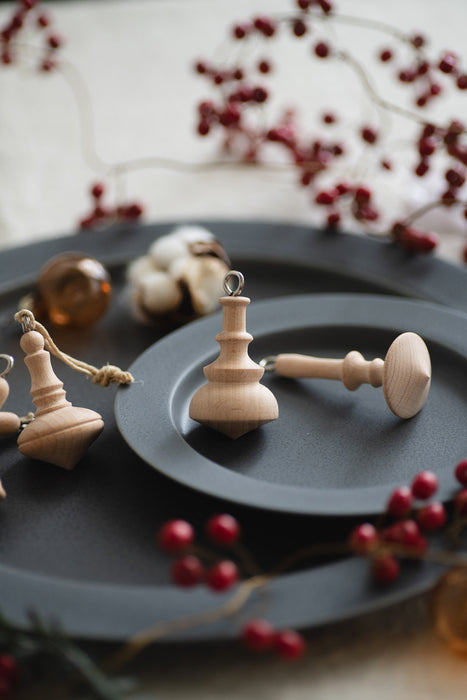 LUND petit | Wooden Ornaments (Set of 5)