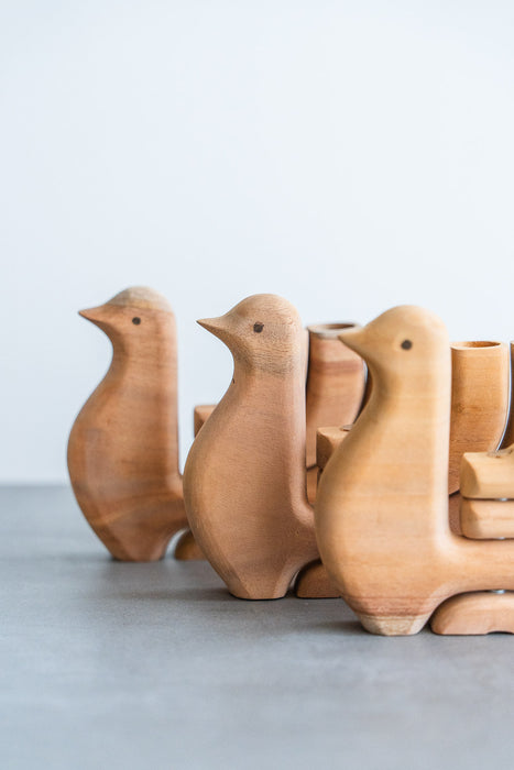 Bird Candle Stand