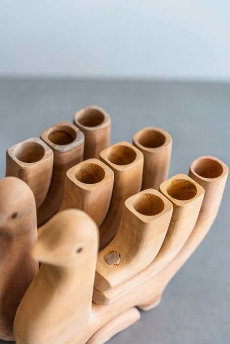 Bird Candle Stand