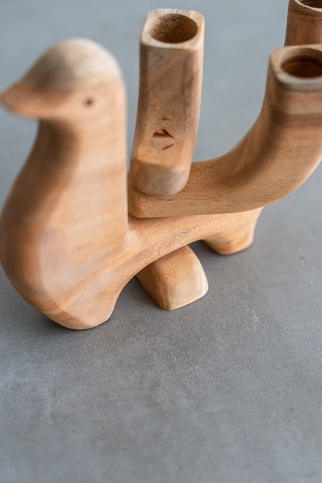 Bird Candle Stand