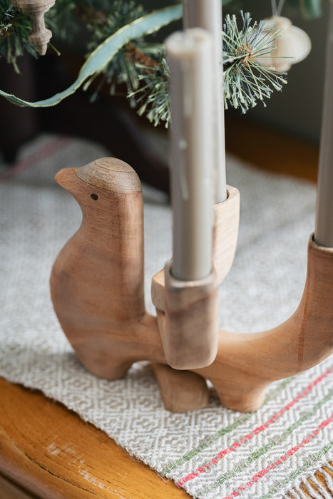 Bird Candle Stand
