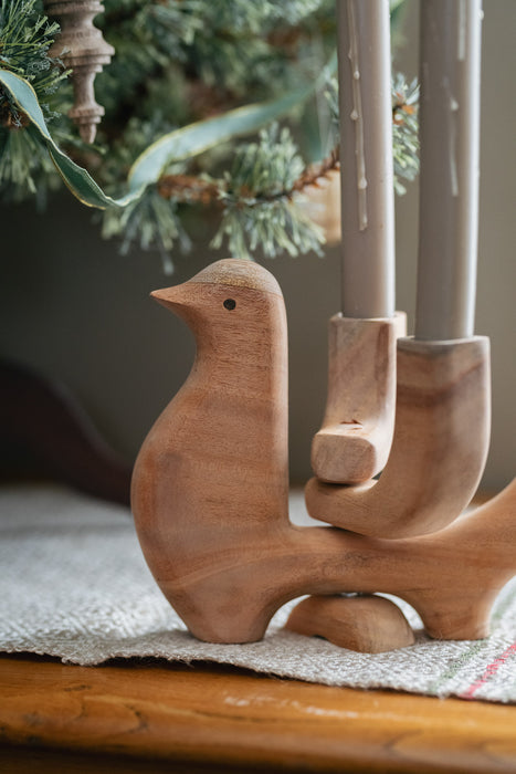 Bird Candle Stand