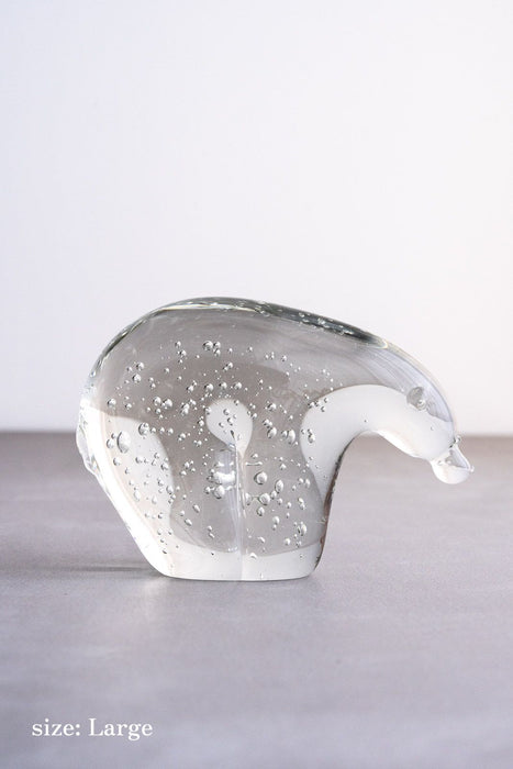 Polar Bear ガラスオブジェ
