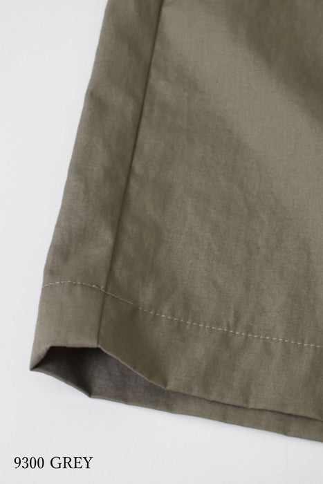 maison de soil | COTTON/LINEN DYED WEATHER 2TUCK WIDE EASY PANTS