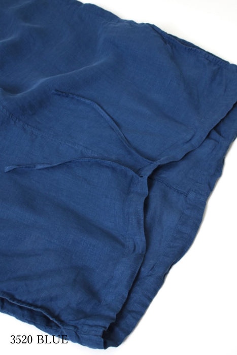 HTS | LINEN PLAIN OVERDYE EASY PANTS