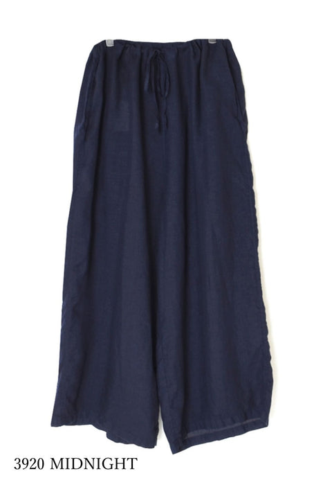 HTS | LINEN PLAIN OVERDYE EASY PANTS