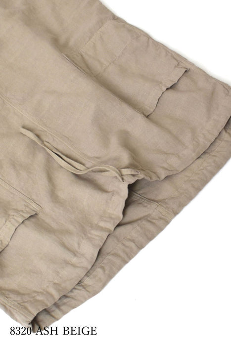 HTS | COTTON LINEN PLAIN OVERDYE EASY SKIRT