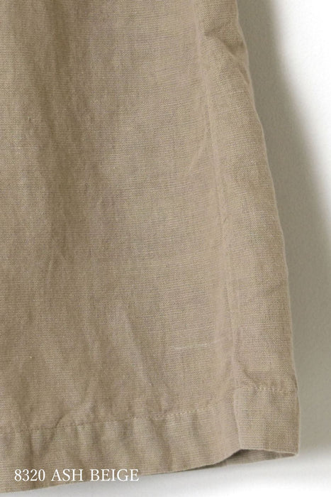HTS | COTTON LINEN PLAIN OVERDYE EASY SKIRT