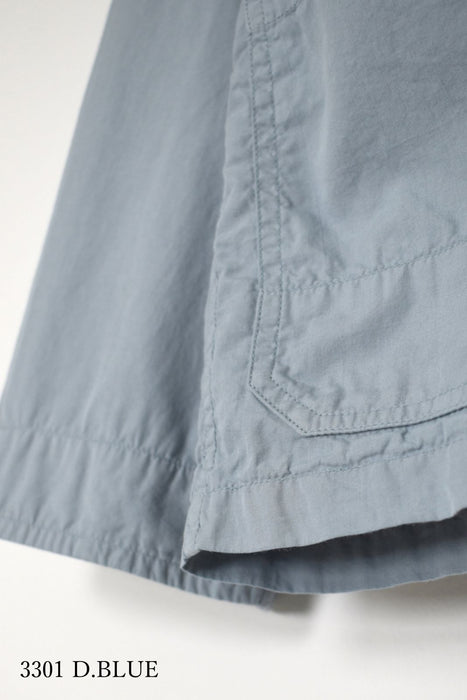 HTS | 60s COTTON POPLIN OVERDYE STAND COLLAR COVERALL