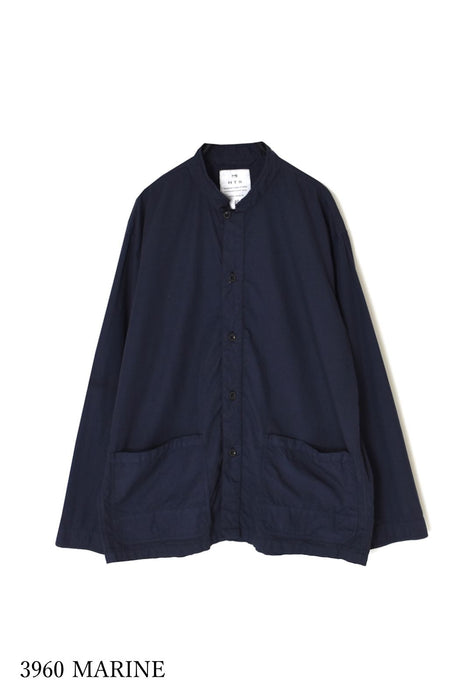 HTS | 60s COTTON POPLIN OVERDYE STAND COLLAR COVERALL