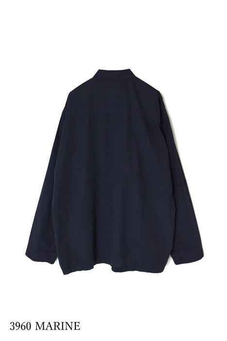 HTS | 60s COTTON POPLIN OVERDYE STAND COLLAR COVERALL