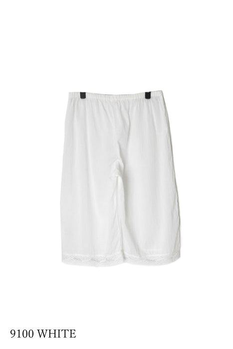 SOIL | 80s COTTON VOILE LACEUNDER PANTS