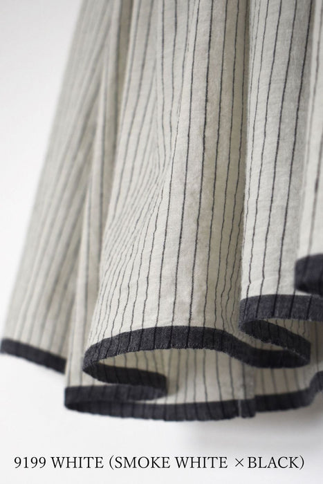 maison de soil | HANDWOVEN COTTON STRIPE FRILL CACHE COEUR