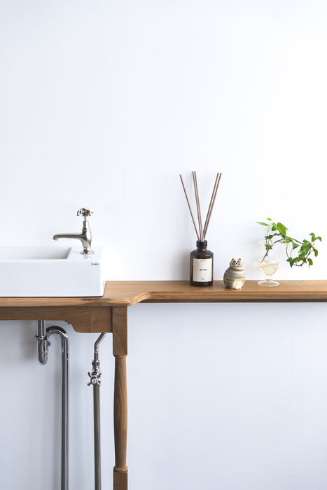 Memor hand wash counter slim | スリム設計・右ボウル／左ボウル対応
