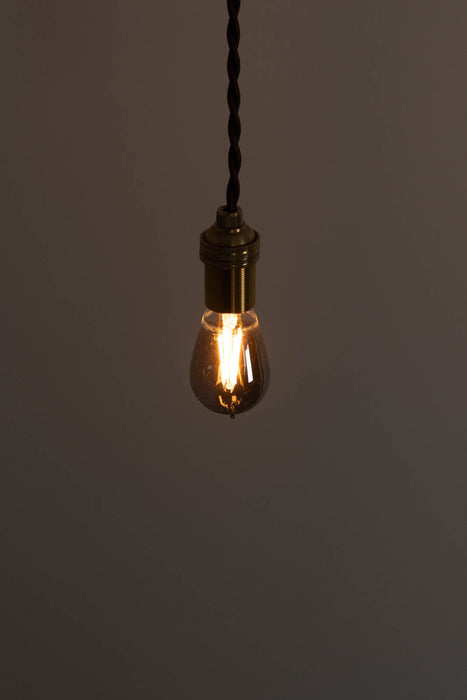 EDISON ST45 Black clear（E17 LED電球）