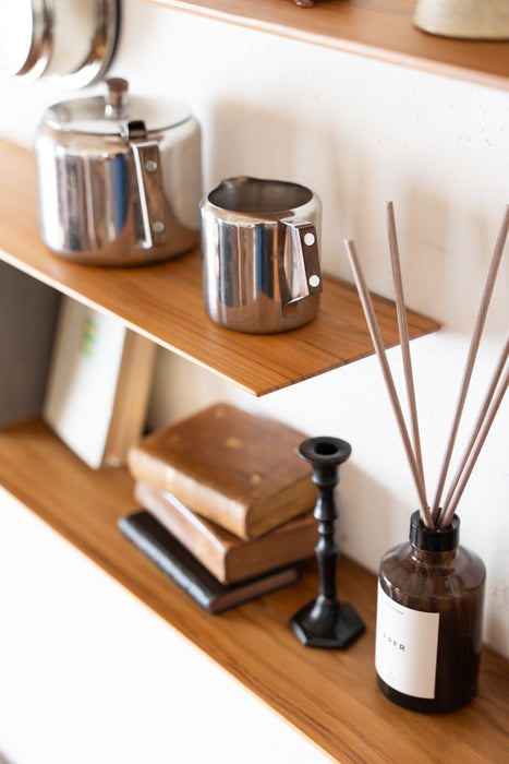 Teak Thin shelf W900 | 棚受け一体型シェルフ ロング